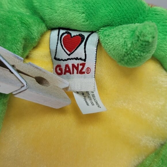 Webkinz Turtle Plush Green Stuffed Animal Beans In Feet Ganz No Codes HM150 - Picture 8 of 10